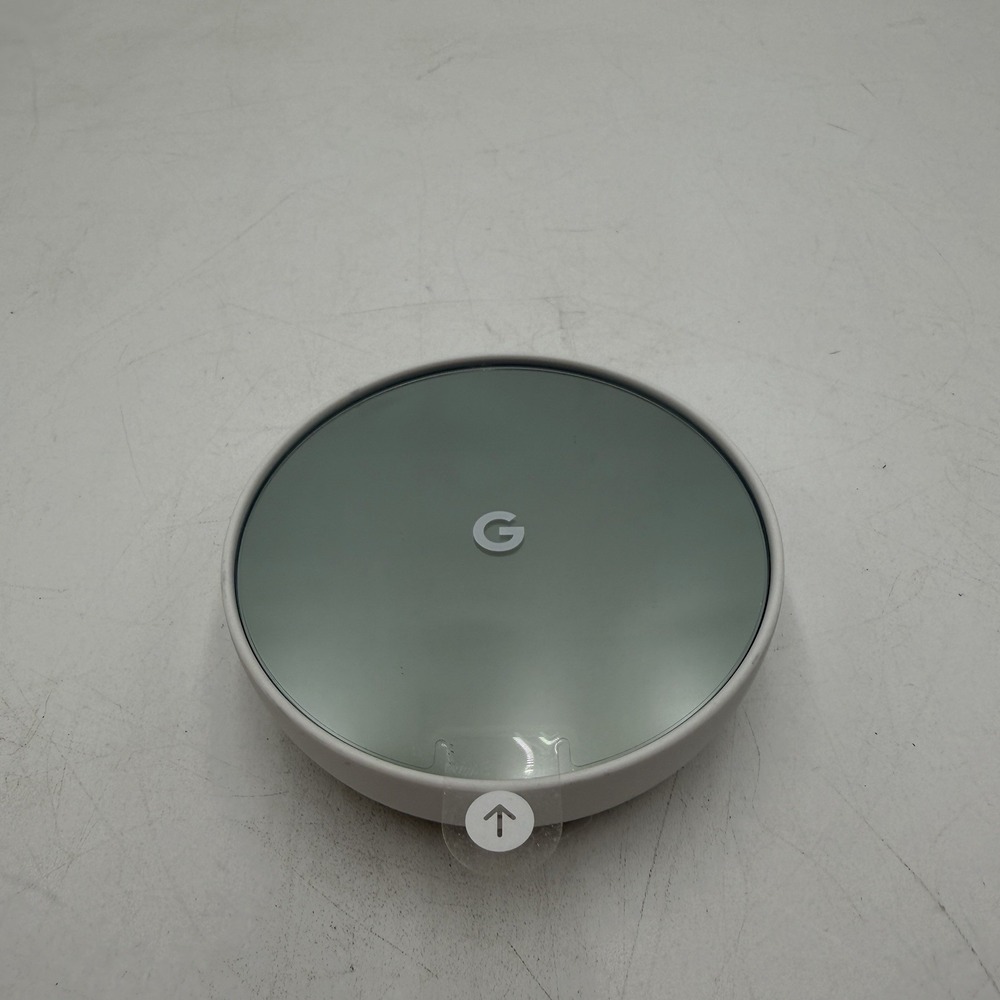 Google Nest Thermostat G4CVZ Programmable Wi-Fi Thermostat Snow No Back Cover